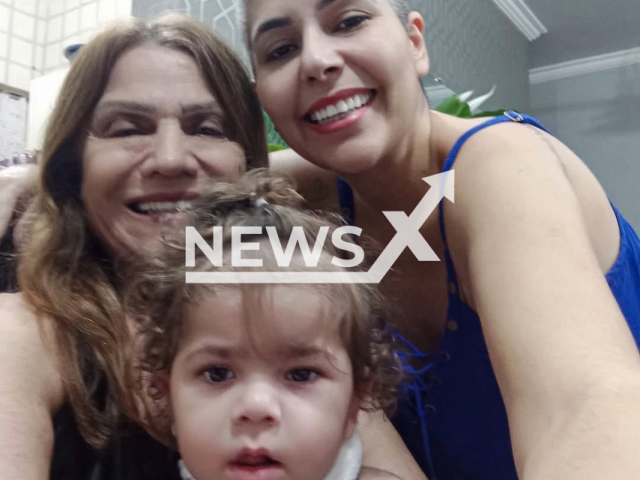 Picture shows Daniela Antonini, her daughter Giovanna Antonini Vasconcelos, and her mother Cristina Antonini, undated. Three people of the same family were found dead in Belo Horizonte, Brazil, on May 09, 2025. Note: private photo taken from social media. (Newsflash/NX)
