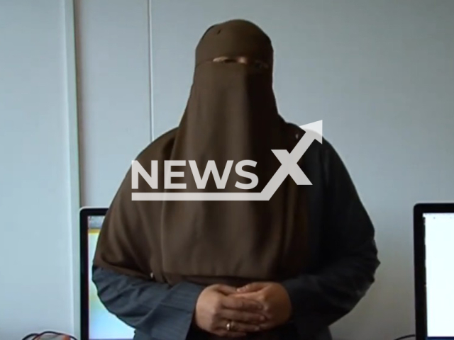 Illustrative image of a woman wearing a niqab, undated. Note: Image is a screenshot from video. (Newsflash/NX)