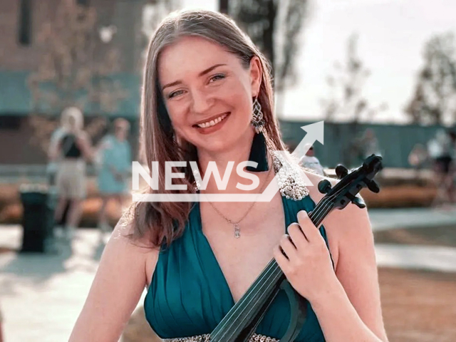 Natalia Maurer poses in undated photo. She was murdered and her body was found on May 3, 2025 in a Moscow apartment in Russia. Note: Private photo taken from local media. (Newsflash/NX)