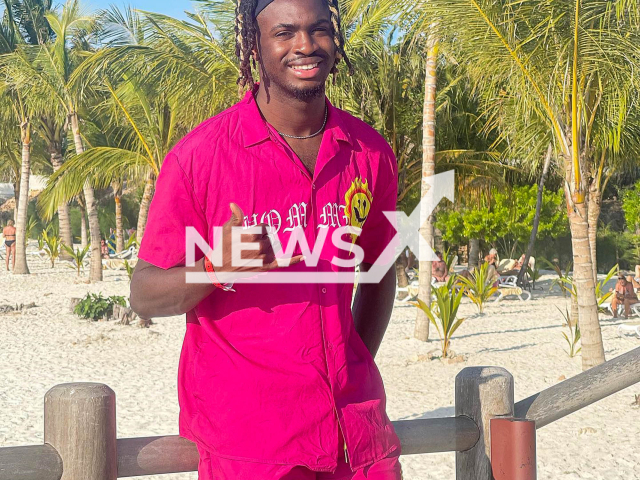 Oumar Solet poses in undated photo. He is investigated for sexual assault reported by Italian woman. Note: Private photo taken from social media. (@o.solet_18/Newsflash/NX)