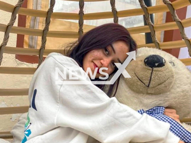 Gulden Coni poses in undated photo. She was stabbed to death in Edirne, Turkey. Note: Private photo taken from local media. (Newsflash/NX)