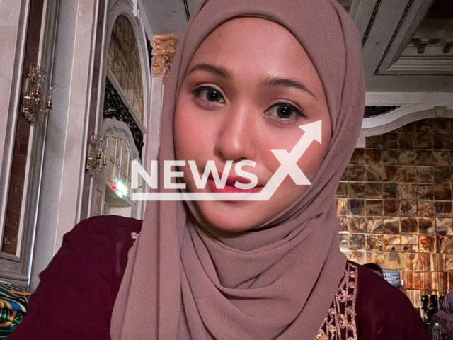Malaysian influencer and TikToker, Siti Jamumall poses in undated photo. She was divorced by her husband live on TikTok. Note: Private photo taken from social media. (@sitijamumall/Newsflash/NX)