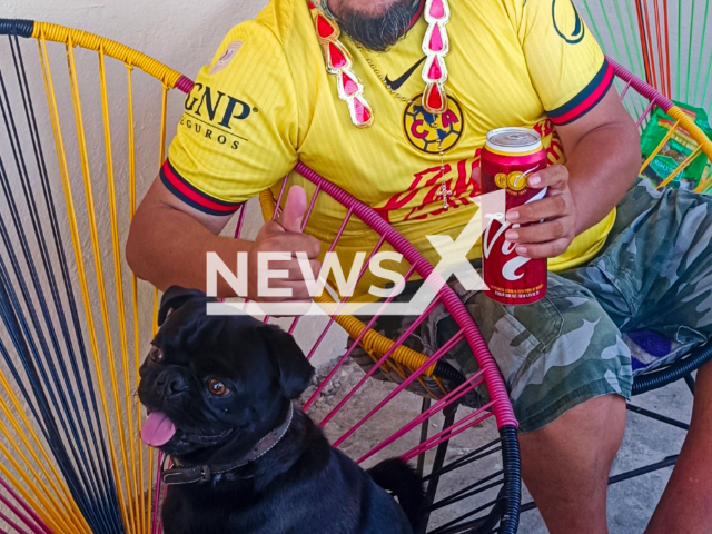 Picture shows Jose Carlos Gonzalez Herrera, known as 'El Guerrero Fenix', undated. He was killed in Acapulco, Mexico, on May 14, 2025. Note: Private photo taken from social media. (Newsflash/NX)