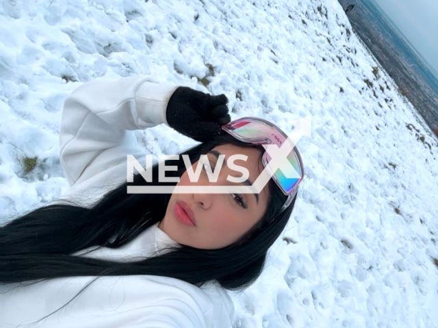 Laryssa Sales, 19, poses in undated photo. The Brazillian was arrested in Dublin, Ireland, on May 18, 2025. Note: Private photo taken from social media. (@laryssasalespinello/Newsflash/NX)