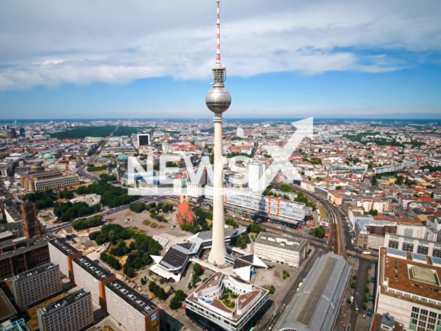Illustrative photo shows the city of Berlin, Germany, undated. A man said he was beaten because he was a Christian. Note: Photo is a screenshot from video.(Newsflash/NX)