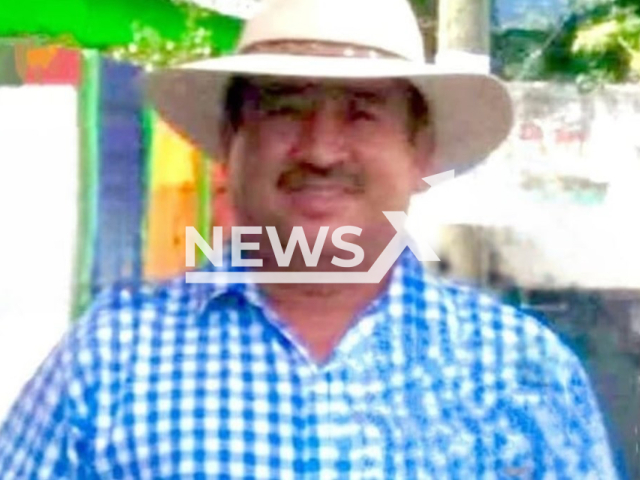 Picture shows Isidro Medina, undated. He was killed in Huimanguillo, Mexico, on May 15, 2025. Note: Private photo taken from local media. (Newsflash/NX)