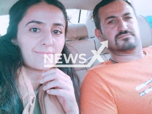 Picture shows Gonul Konakci (left) who was struck by lightning in the Oluklu village of Sogut district in Bilecik in Turkey, undated. It happened when she answered a phone during a picnic. Note: Private photo taken from social media. (Newsflash/NX)