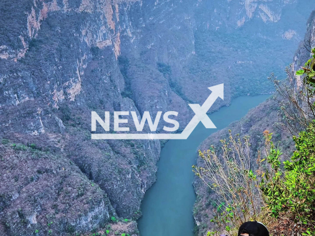 Picture shows content creator Morenos en Moto, undated. Environmental authorities issued a series of reports on the violations committed by the group of social media users in Sumidero Canyon, Mexico, on May 09, 2025. Note: Licensed photo. (Morenos en Moto/Newsflash/NX)