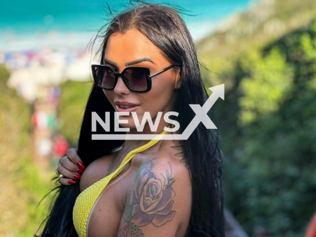Luana Rabello poses in undated photo. The “Catwoman” became known for creating a troop with several women, all specialized in carrying out the famous “love scam” in Rio de Janeiro, Brazil. Note: Private photo taken from social media. (@rabello204/Newsflash/NX)