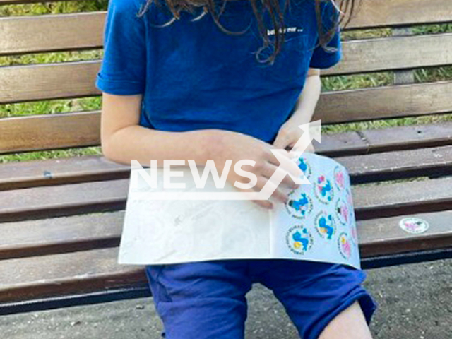 An eight-year-old Mowgli child has been taken from his family in Krasnodar, Russia, undated. He was sent to rehabilitation center. Note: Photo from prosecution. (@proc_23/Newsflash/NX)