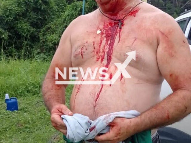 Picture shows Mackson Garcez, undated. Ribamar Alves dos Ramos was arrested for stabbing him in Manacapuru, Brazil, on Jun 02, 2025. Note: Private photo. (Newsflash/NX)