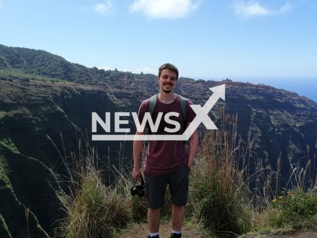 Daniel Osterloh poses in undated photo. He fell from the summit of Corna di Meghe, a rugged area in the territory of Anfo (Brescia), Italy. Note: Private photo taken from social media. (Newsflash/NX)