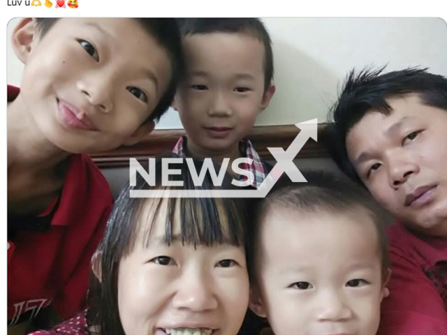 Picture shows a social media post made by Vernita Boon, undated. She and her oldest son were killed in Malacca, Malaysia, on Jun.12, 2025. Note: Image is a screenshot from a post. (Newsflash/NX)