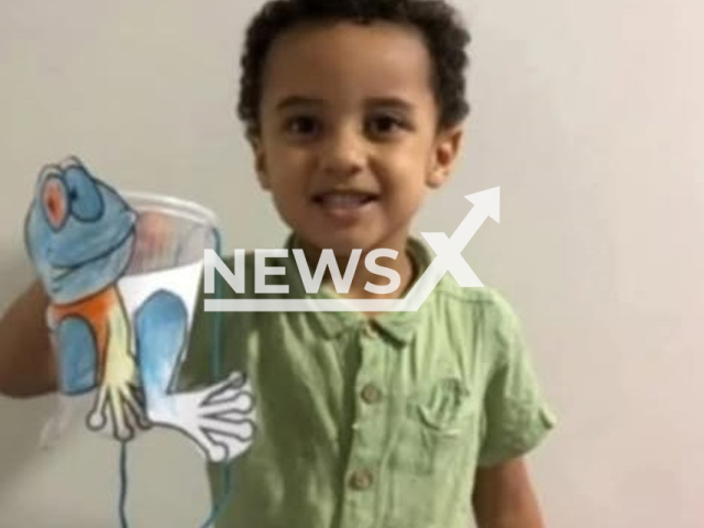 Picture shows Enzo Gabriel Silva Custodio, undated. He died after he was attacked by a pitbull in Itumbiara, Brazil, on Jul.02, 2025. Note: Private photo. (Newsflash/NX)