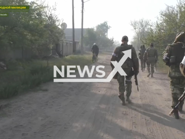 The armed forces of the Luhansk People's Republic, with the support of the armed forces of the Russian Federation, continue fighting the Ukrainian militants. Note: Picture is a screenshot from a video (Lugansk People's Militia/Newsflash)