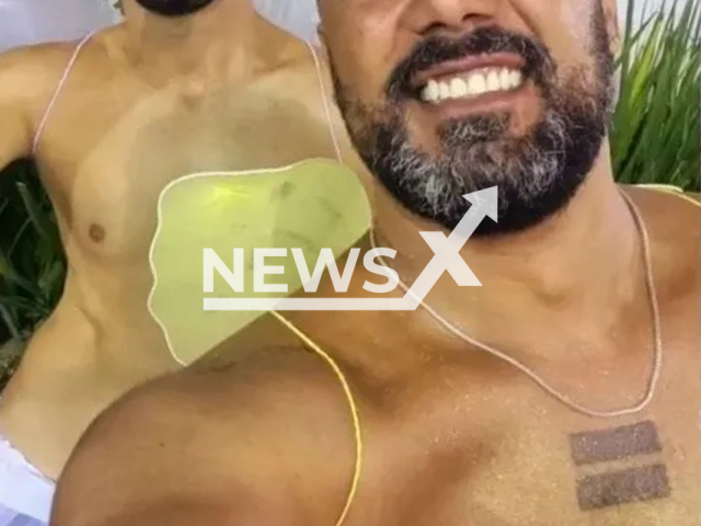 Picture shows Luiz Armando dos Santos (left) and Weslley Fabiano Lourenço (right).  They were arrested for taking newborn in Manacapuru, Brazil, on Jul.11, 2025. Note: Private photo. (Newsflash/NX)