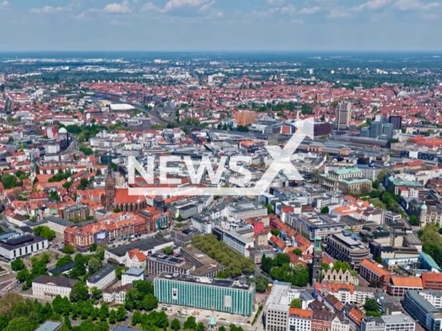Illustrative image shows the city of Hanover, Germany, undated. Note: Image is a screenshot from video. (Newsflash/NX)