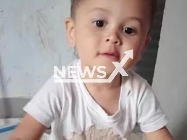 Picture shows little Riquelme Novais Cerqueira, undated. He died after he was hit by a car in Vitoria da Conquista, Brazil, on Jul.28, 2025. Note: Private photo. (Newsflash/NX)