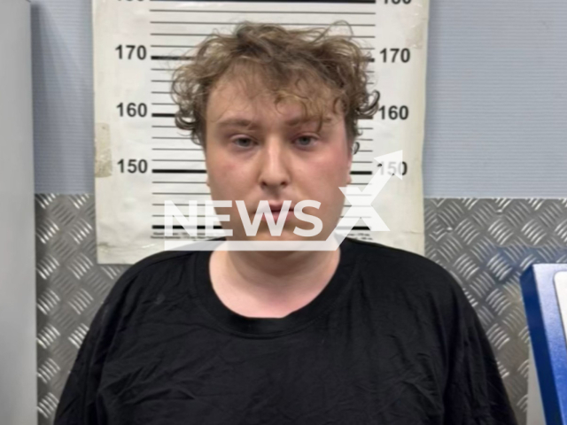 Mugshots of a 23-year-old man who was detained on suspicion of this crime and taken to the police station in Saint Petersburg, Russia, on Wednesday, July 30, 2025, for investigation.
Note: Police photo.
(Newsflash/NX)