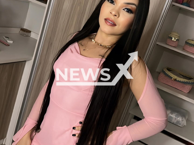 Ingrid Fontinelles poses in undated photo. She was arrested at a shopping mall in Rio de Janeiro, Brazil. Note: Private photo taken from social media. (Newsflash/NX)