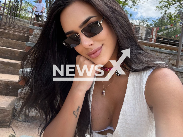 Bruna Biancardi poses in undated photo. She reportedly sues tenant for stalking in Sao Paulo, Brazil. Note: Private photo taken from social media. (@brunabiancardi/Newsflash/NX)