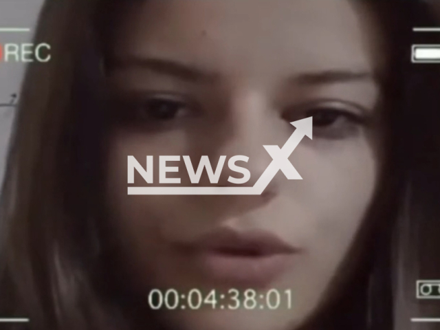 Ayse Tokyaz speaks in undated video. She was murdered and found in a suitcase on a road in Istanbul, Turkey. Note: Image is a screenshot from video. (Newsflash/NX)