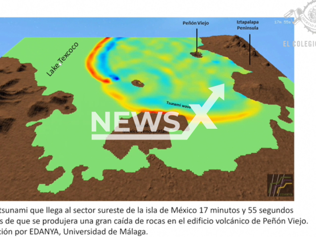 The archaeologist emphasized that these analyzes prove the existence of, at least, a lake tsunami, but it has not been defined when such a phenomenon occurred. Note: Picture is from a press release (INAH/Newsflash)