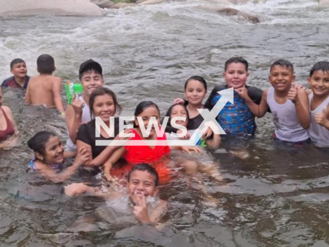 Picture shows the last photo taken shortly before the flooding, undated. At least five people died in Salazar de las Palmas, Colombia, on Aug.9, 2025. Note: Private photo. (Newsflash/NX)