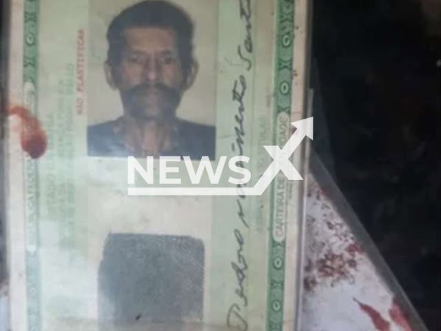 Picture shows a document of the victim, undated. The body of Pedro Nascimento dos Santos was found in rural Ilheus, Brazil, on Aug.12, 2025. Note: Private photo. (Newsflash/NX)