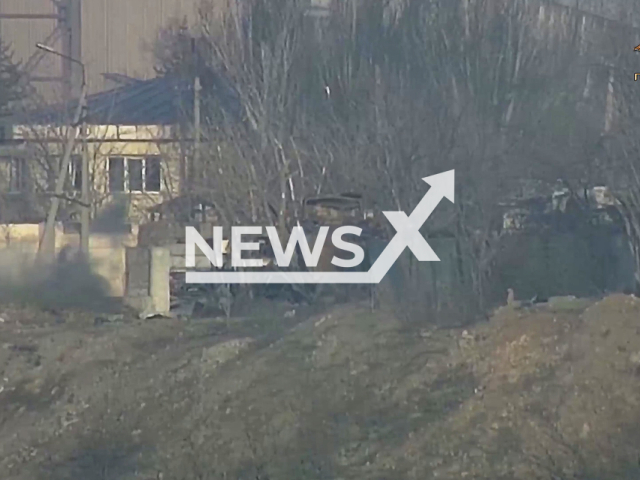 Donetsk People's Militia secured the territory of the Azovstal plant in Mariupol, Ukraine after fighting with the Azov regiment. Note: Picture is a screenshot from a video (@nm_dnr/Newsflash)