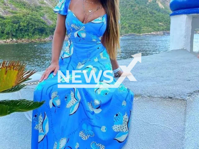 The victim Rita Nogueira, 27, poses in undated photo.  Iago Lace Falcao , 26, confessed to police to killing her, told them  where the body is and left the police station through the front door, in Rio de Janeiro, Brazil, on Tuesday, Nov. 15, 2022.
Note: Private photo.  (Newsflash)