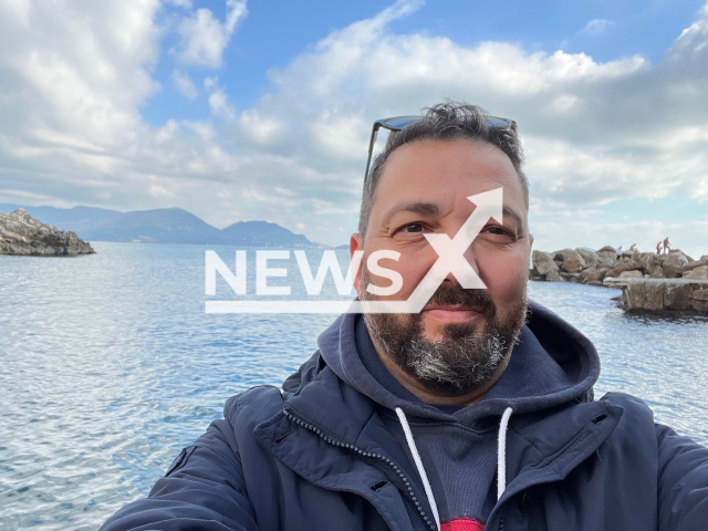 Vittorio Codeluppi poses in undated photo. The Italian politician has been slammed for posting a video where he speeds up to 260kph on a highway in his Porsche. Note: Private photo from social media. (Vittorio Codeluppi/Newsflash/NX)