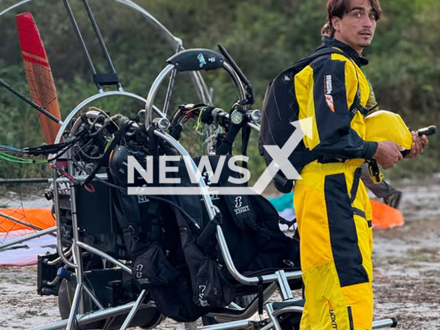 Picture shows Gabriel Farrel, undated. He died in Rio de Janeiro, Brazil, on Sept.14, 2025. Note: Private photo taken from social media. (Newsflash/NX)