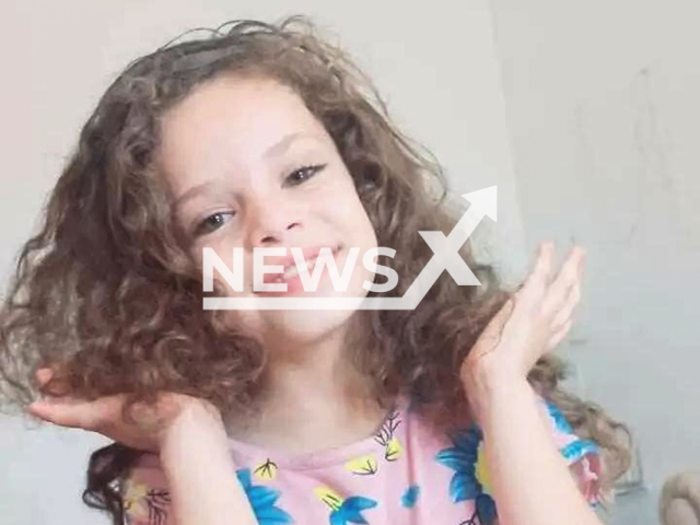 Picture shows Jouri Mohamed Abu Awad, undated. The Palestinian girl fled Gaza and went to Egypt where she was bitten by dog and died. Note: Private photo. (Newsflash/NX)