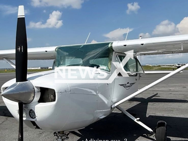 Picture shows the last post made by Debora Estrella, undated. She died in a  plane crash in Garcia, Mexico, on Sept.20,2025. Note: Private photo. (Newsflash/NX)