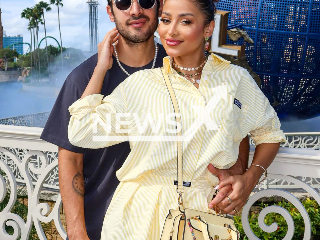 Singer Diogo Melim and his wife pose in undated photo. They were robbed in Barra da Tijuca (RJ), Brazil. Note: Private photo taken from social media. (@diogomelim/Newsflash/NX)