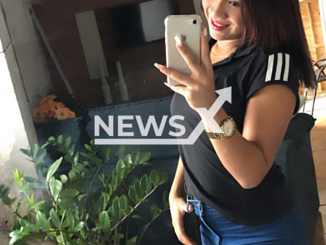 Julia Ramilly dos Santos Silva poses in undated photo. She was found killed in Recife, Brazil, on Sept.23,2025. Note: Private photo taken from social media. (Newsflash/NX)