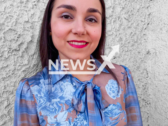 Maddalena Carta poses in undated photo. She died in Cagliari, italy, on Sept.25,2025. Note: Private photo taken from social media. (Newsflash/NX)