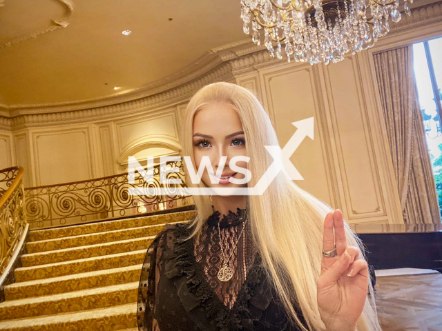 Valeria Lukyanova poses in undated photo. She gained popularity for her resemblance to a Barbie doll. Note: Private photo taken from social media. (@valeria_lukyanova21/Newsflash/NX)