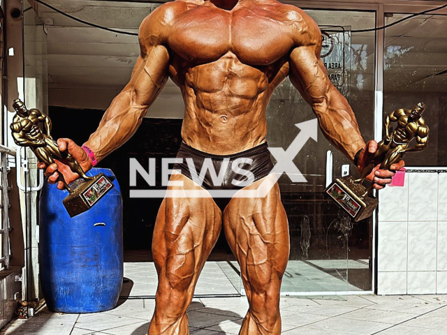 Valter de Vargas Aita poses in undated photo. He was stabbed to death in Chapeco, Brazil on Sept. 07,2025. Note: Private photo taken from social media. (Newsflash/NX)