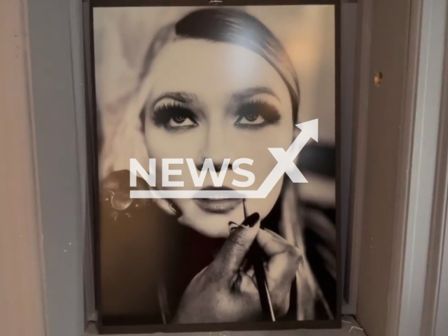 Fake German heiress Anna Sorokin got her first solo art show at Manhattan's Public Hotel in May 2022. Note: Photo is a screenshot from a video(@theannadelvey/Newsflash).