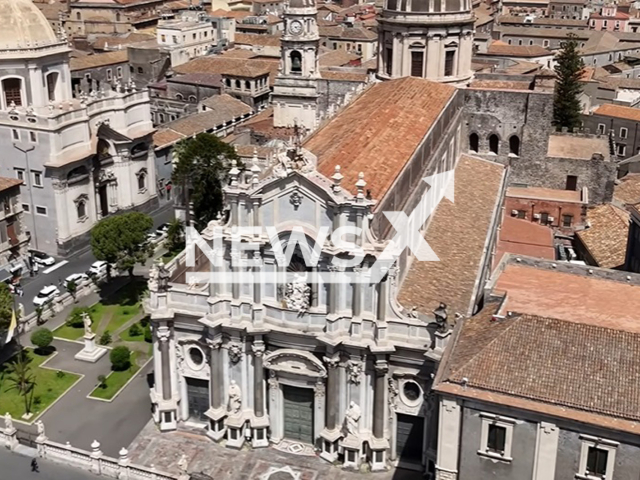 Illustrative image of the city of Catania, Italy, undated. Note: Image is a screenshot from video. (Newsflash)