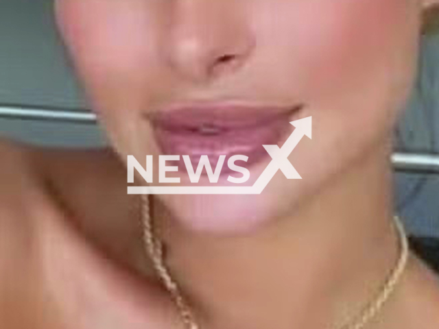 Henay Rosa Goncalves Amorim, 31, poses in undated photo. Her death has been considered as femicide after a traffic accident in Itauna, Brazil. Note: Private photo. (Newsflash)