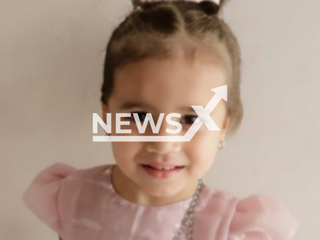 Isabele Louise de Sousa Silva, 2, poses in undated photo. She drowned in a bucket of water in Sao Joao da Canabrava, Brazil. Note: Private photo. (Newsflash)
