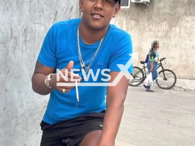 Picture shows 19-year-old Rael Fabiano Veiga Ungaretti, undated. He used a jet ski to steal from a couple at sea in Sao Vicente, Brazil, Dec. 21, 2025. Note: Private photo. (Newsflash)