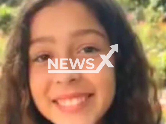 Anna Clara Soares de Britto, 11, poses in undated photo. She drowned in a swimming pool in Campinas, Brazil. Note: Private photo. (Newsflash)