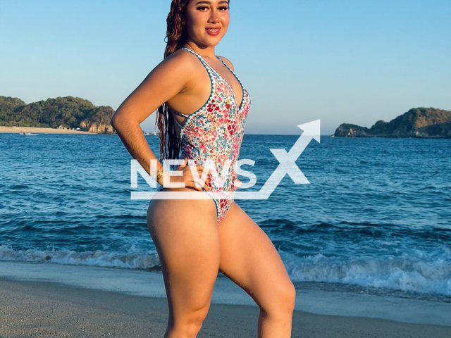 Dulce Enriquez poses in undated photo. She died after suffering serious injuries following a car accident in Oaxaca, Mexico. Note: Private photo taken from social media. (Newsflash)
