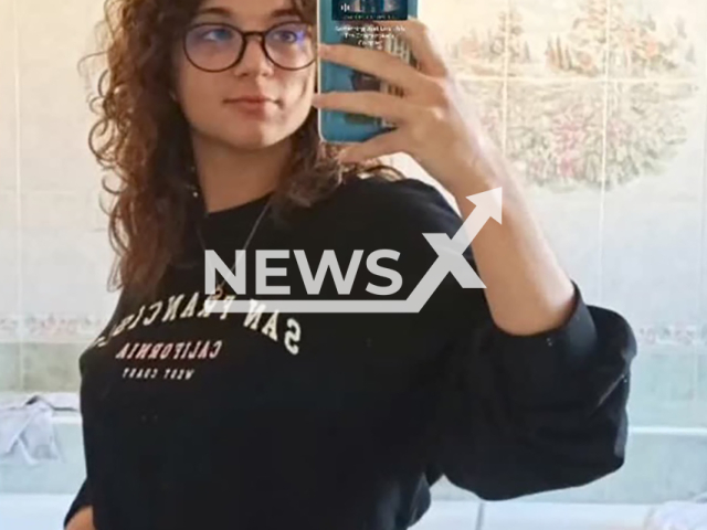 Vania Vettorazzo poses in undated photo. She died at a gym in Treviso, Italy. Note: Private photo taken from social media. (Newsflash)