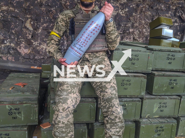 Armed Forces of Ukraine sent a special greeting to the occupiers on the Day of Embroidery in May 2022.
Note: Government photo(@81oaembr/Newsflash).