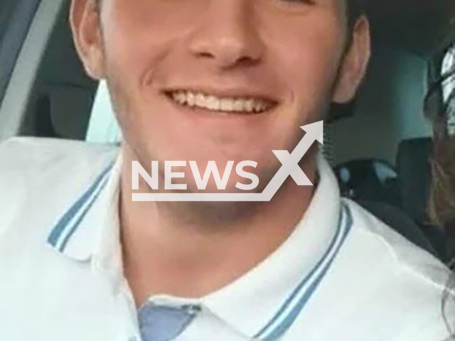 Andrea Cricca poses in undated photo. He died after being trapped in a hay shredding machine on a farm in Brusasco, Italy. Note: Private photo. (Newsflash)